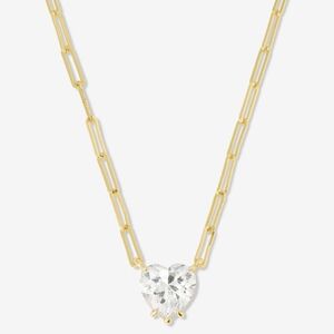 Melinda Maria Samantha Loves You More Necklace Gold | Heart New FIRM ✨️